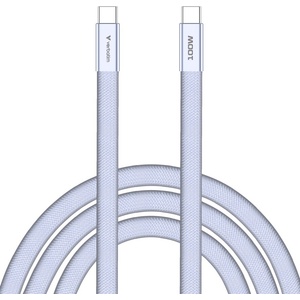 Verbatim Кабел Verbatim Sync & Charge SoftTouch USB-C to C cable 100W 120 cm - Purple (30278)