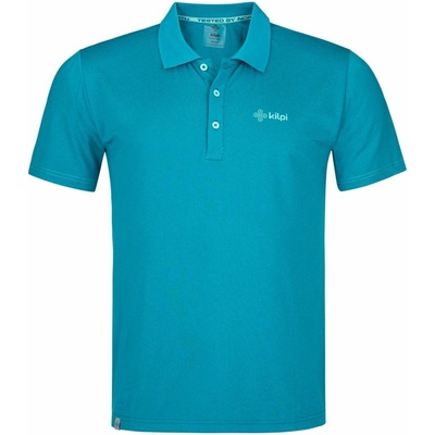 Kilpi Мъжка функционална поло тениска Kilpi COLLAR-M Тюркоазена Kilpi | Sin | МЪЖЕ | S