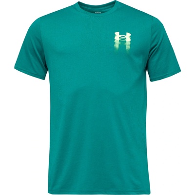 Under Armour pánské tričko UA Blur Logo SS zelená – Zboží Dáma