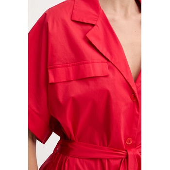 LIU JO Рокля Liu Jo в червено къса разкроена VA5074. TS330 (VA5074.TS330)