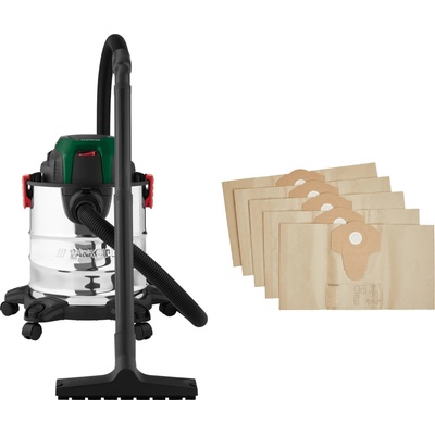Parkside® na mokré a suché vysávanie PWD 20 C3 + Filtračné vrecká do vysávača, 12 kusov 800012428