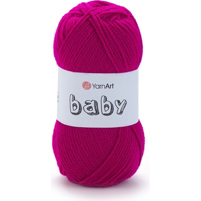 Yarn Art příze Baby 8041 cyklámen