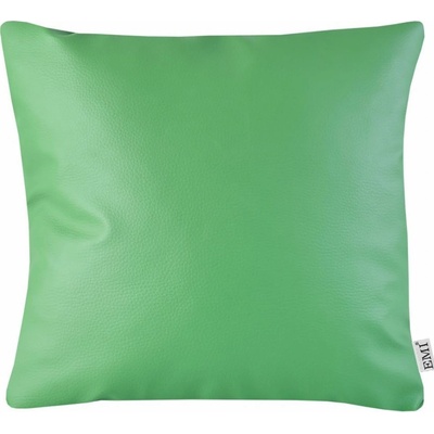 EMI Polštář zelený ekokůže 40x40