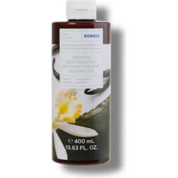 KORRES Душ - гел с кремообразна пяна Ванилия, Korres Shower Gel Vanilla Flowers 400ml