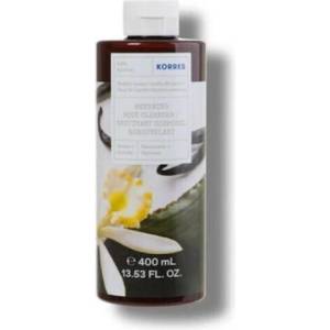 KORRES Душ - гел с кремообразна пяна Ванилия, Korres Shower Gel Vanilla Flowers 400ml