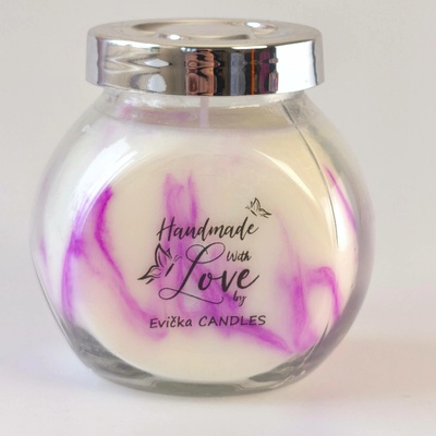 Evička Candles Mramorovaná santalová 160 g