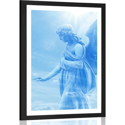 Plakát s paspartou nádherný anděl na nebi - 40x60 no frame