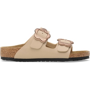 Birkenstock Детски сандали Birkenstock Kid's Arizona Flower Buckle Birko-Flor Sandals - Sandcastle - размер 33 (702-5447-0218)