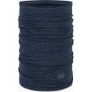 Buff wool Lightweight solid night blue