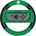 HORI Nintendo Switch Joy-Con Wheel Deluxe Luigi Edition (NSW-055U)