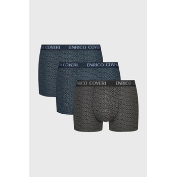 Enrico Coveri 3PACK памучни боксерки Peterson (3packEB1309_box)