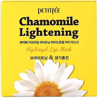 Petitfee&Koelf Hydrogelové rozjasňující náplasti pro oči s heřmánkovým extraktem Chamomile Lightening 60 ks