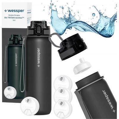 TRITAN BPA FREE Wessper B4 0,5l + 4 ks filtr