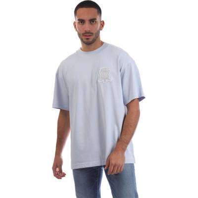 Avirex Тениска Avirex Men's Lenox Oversized Fit T-Shirt - Sky Blue