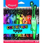 Maped Пастели Maped MONSTER 24 бр