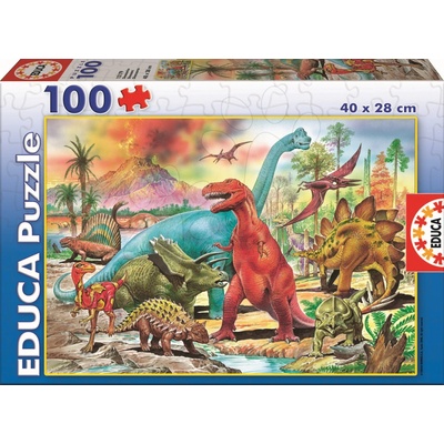 Eduka Dinosauři 100 dielov