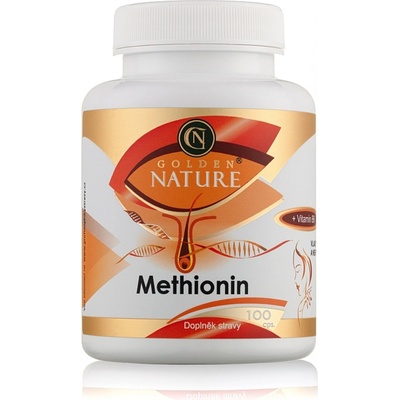 Golden Nature Methionin+Vitamin B6 100 kapslí