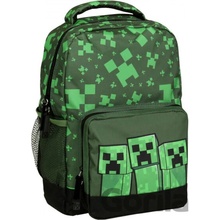 MOJANG Detský batoh Minecraft zelený