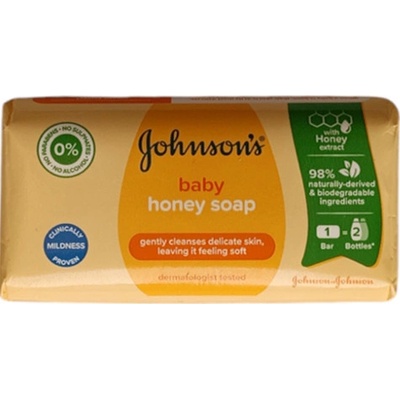 Johnson´s Baby Soap dětské mýdlo medové 90 g