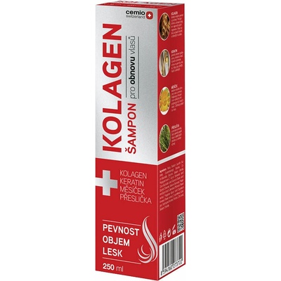 Cemio Kolagen šampon pro obnovu vlasů 250 ml