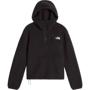 The North Face Дамски поларен пуловер The North Face Women's Yumiori 1/4 Zip Hood Novelty Fleece jumper - TNF Black - размер XXL (105-8022-0116)