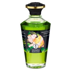 SHUNGA Афродизиак - затоплящо олио за ерогенни зони Shunga Зелен Чай 100 мл