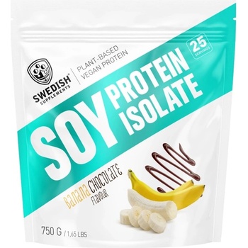 Swedish Supplements Soy Protein Isolate [750 грама] Шоколад с банан