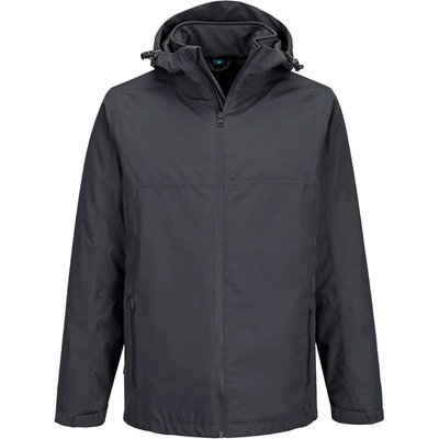 Portwest Portwe professional s624 / 3в1 Дъждобран - Металик Сив xxl (s624mgrxxl)