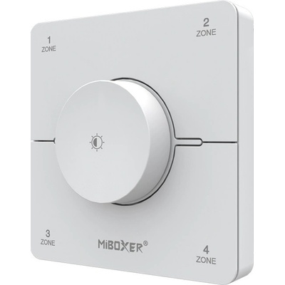 RF univerzální dálkový ovladač K0S Mi-LIGHT pro jednobarevné a CCT LED - 4 zónový bílý