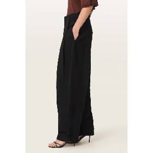 AllSaints широк панталон дамски с добавен лен PHI (W029TF)