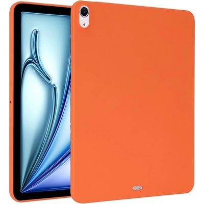 Protemio 77039 RUBBER Ochranný kryt Apple iPad Air 11 2024 oranžový