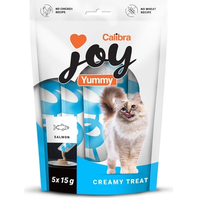 Calibra Joy Cat Yummy Salmon Treat 5 x 15 g