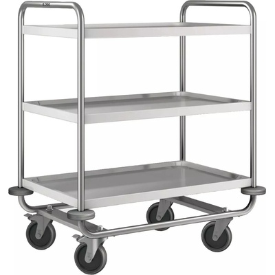 B.PRO Servírovací vozík těžké provedení SW 8x5-3 pozinkované kola