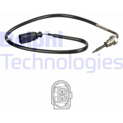 DELPHI Čidlo teploty výfukových plynů DF TS30156