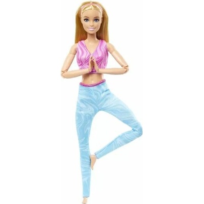Barbie Ohnutá jogínka blondínka
