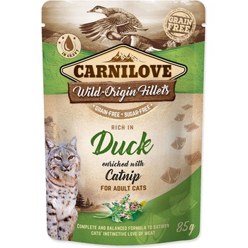 CARNILOVE Котка Патешко с Котешка Мента 85 г