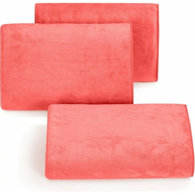 Eurofirany ručník rychleschnoucí AMY3 70 x 140 cm KORALOVÁ – Zbozi.Blesk.cz