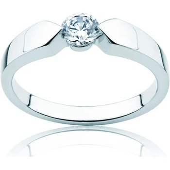 Image 1 of SAVICKI Годежен пръстен Minimalism: бяло злато, диамант