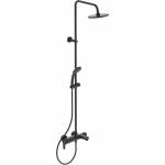 Ideal Standard Душ колона с едноръкохватков смесител и матово черен чучур за вана Ideal Standard Cerafine O (BC749XG)