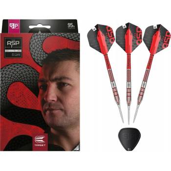 Sada steel šipek TARGET Nathan Aspinall G2 26g SP, 95% wolfram