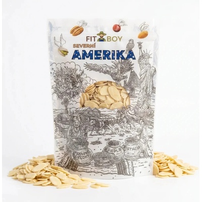 FITBOY Mandle lúpané plátky 500 g