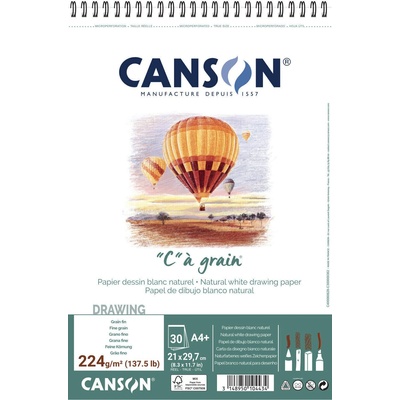 Canson Sp Càgrain Скицник 30 A4 224 g White (C400060628)