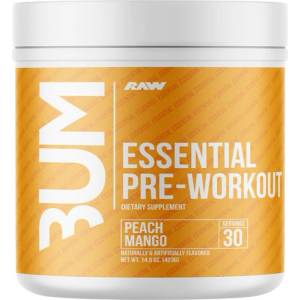 RAW Nutrition CBUM Essential Pre | with Natural Caffeine [405 грама] Манго и Праскова