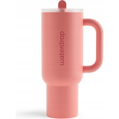 Waterdrop termohrnek Explorer 1,1 l Růžový Uzamykatelný se Sítkem
