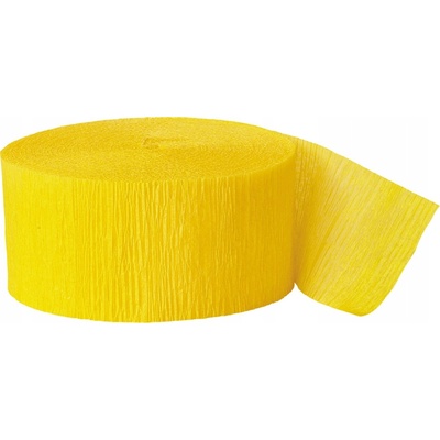 Krepový papier Unique odtiene žltej a zlatej