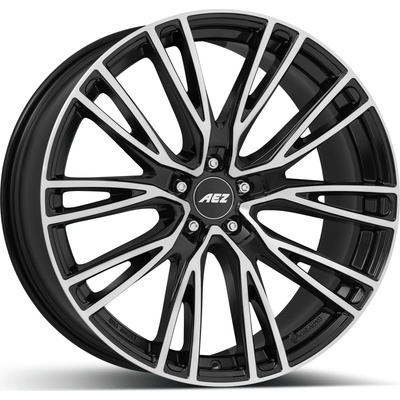 Aez Seattle 9x19 5x112 ET38 black polished