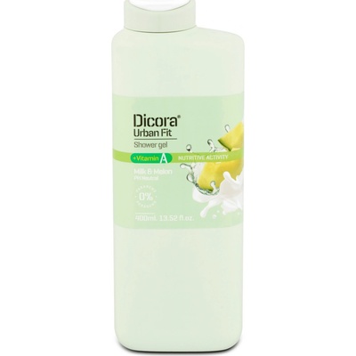 Dicora Urban Fit Vitamin A Mlieko & Melón sprchový gél 400 ml
