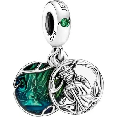 P&J Jewellery Stříbrný visací přívěsek Yoda SBSW17