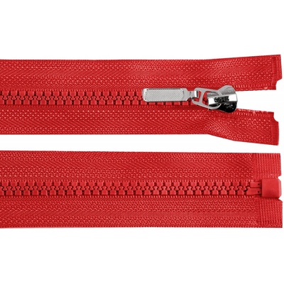 Stoklasa Kostěný zip No 5 délka 30 cm s ozdobným jezdcem Balení: 1 ks, Varianta: 148 červená 148 červená