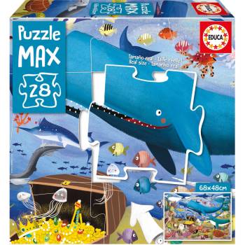 Educa - Puzzle Under the Sea Animals MAXI - 1 - 39 piese